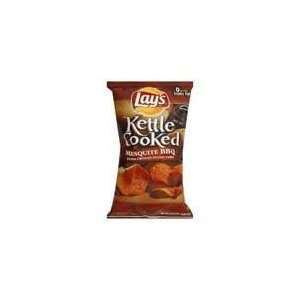 Lays Kettle Cooked Mesquite BBQ Potato Chips, 8.5oz (Pack of 3 