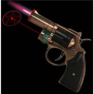 Revolver Gun Torch Lighter With Laser Pointer #107