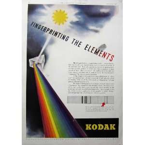   Kodak Photography Advertisement 1947 Kingsway London