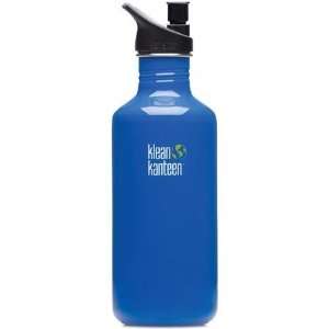 Klean Kanteen 609662 Blue 40 Oz Sport Cap Bottle