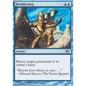  Magic the Gathering   Boomerang   Eighth Edition   Foil 