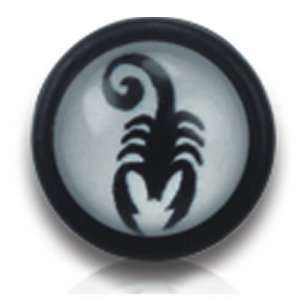 Surgical Steel Un plug Fake Plug with Scorpion Design. Sold by Pair 