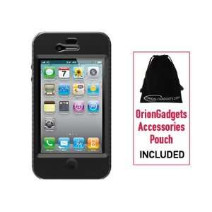  OtterBox Impact Skin Case for Apple iPhone 4 (Black 