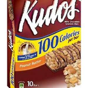 Kudos 100 Calorie Peanut Butter Bars   10 Pack  Grocery 