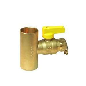 Pro Pal Series 1 1/4 Full Port Forged Brass Fitting with Hi Flow 
