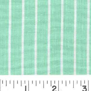  58 Wide Shirting Stripes   Mint Fabric By The Yard Arts 