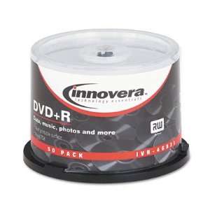  Innovera DVD+R Inkjet Printable Recordable Disc IVR46831 