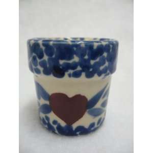  2oz Ceramic Flower Pot Vanilla