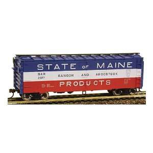  HO Metal Train 40 Reefer, BAR/State of Maine Toys 
