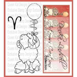  Aries Childrens Zodiac Unmounted Rubber Stamp Everything 