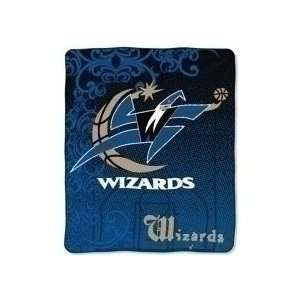  Wizards Imprint Micro Raschel 50 x 60 Team Blanket