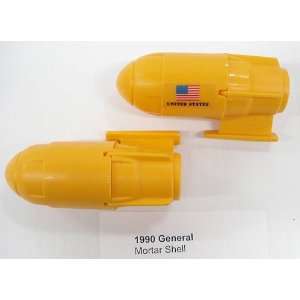  GI Joe 1990 General Mortar Shell Toys & Games