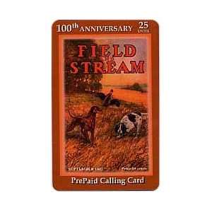   25u Field & Stream 100th Anniv 1907 Cover Duck Hunting Dogs & Duck