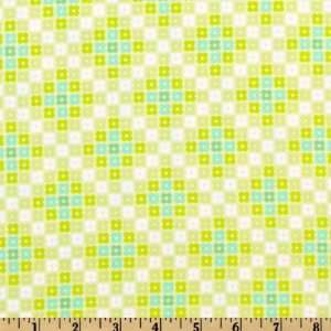  Weekends Hopscotch Lime Fabric By The Yard Arts, Crafts & Sewing