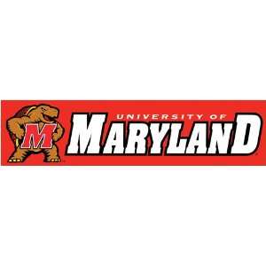  Maryland Terps   8ft x 2ft Banner