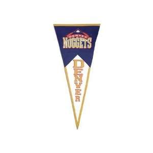  Denver Nuggets Extra Large Pennant 17 1/2 x 40 1/2 Sports 