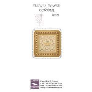  Flower Power   October   Cross Stitch Pattern Arts 