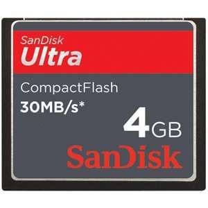 SanDisk, 4GB Ultra CompactFlash Card (Catalog Category Flash Memory 