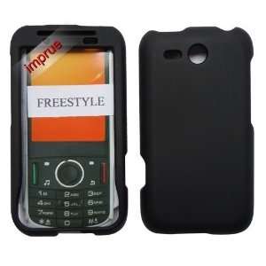  HTC Freestyle smartphone Rubberized Hard Case   Black 