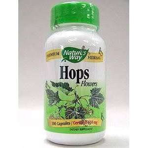  Natures Way   Hops Flowers 310 mg 100 caps Health 