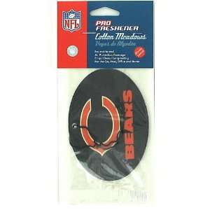    20 NFL Chicago Bears Oval Cotton Air Fresheners