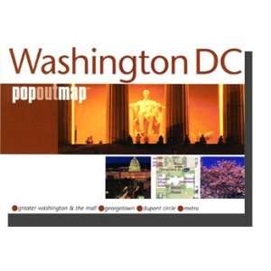 Washington, DC PopOut Map