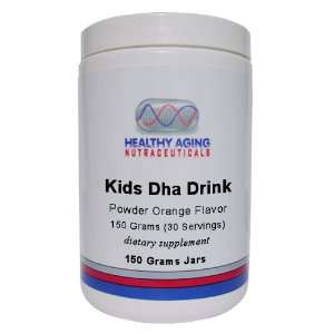 Healthy Aging Neutraceuticals Kids Dha Drink. Powder Orange Flavor 