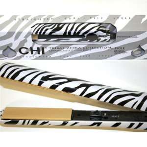 Chi Zebra 1 Flat Hair Iron Ceramic Collection White   Inventory 