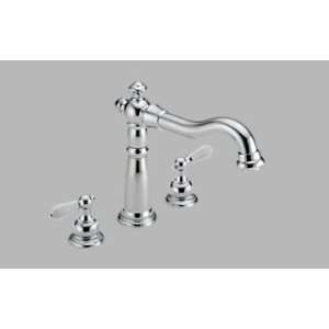 Delta 2255 LHP/H212 Two Handle Kitchen Faucet   With Handle In Chrome 