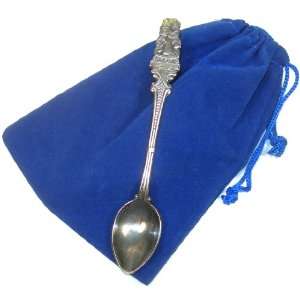  Vintage Souvenir Spoon in Gift Bag   Tiki New Zealand 