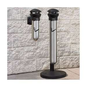 RUBBERMAID Infinity Smoking Receptacles with Stainless Steel Canister 