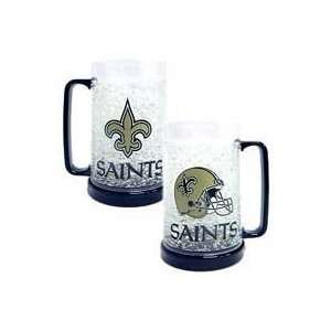  New Orleans Saints NFL Crystal Freezer Mug by Duck House 