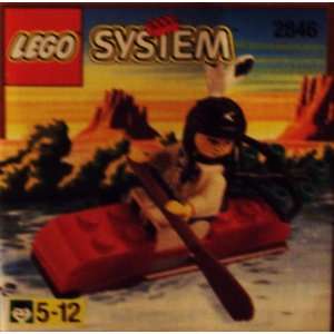  LEGO System Set #2846 Indian Kayak Toys & Games