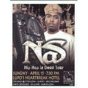  Nas Concert Flyer Providence Lupos