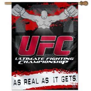  UFC Mixed Martial Arts 27 by 37 inch Vertical Flag 