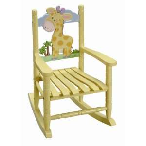  Yellow Giraffe Rocking Chair by Teamson Design Corp.