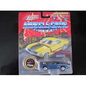 1970 super bee (blue fire) Series 7 Johnny Lightning Muscle Cars 