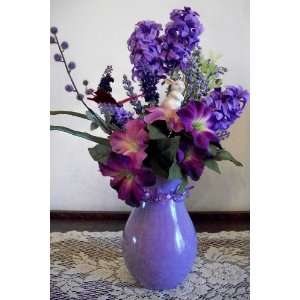  Easter/Spring Lavender Vase Arrangement