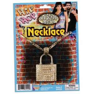  Hip Hop Lock Necklace Accessory [Apparel] 