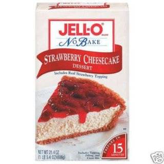 Jell O No Bake Real Cheesecake Dessert, 11.1 Ounce Boxes (Pack of 12 