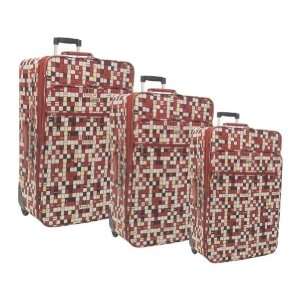  Olympia Tiffany 3 Piece Luggage Set
