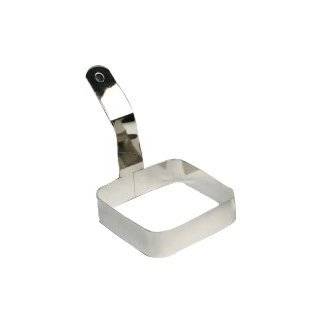 Square Egg Ring, Stainless Steel, 4 x 4