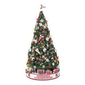  Nebraska Cornhuskers Christmas Tree