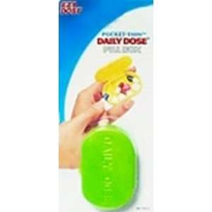  Eze Dose Daily Dose Pill Box (6 Pack) Health & Personal 