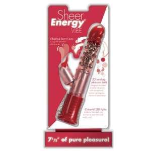  Sheer Energy Massager Red