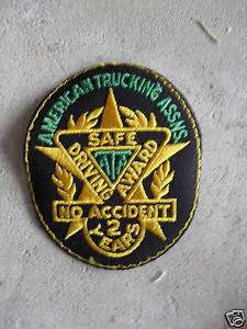 VINTAGE Embroidered Patch American Trucking Association  