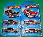 HOT WHEELS EDELBROCK 57 CHEVY LOT KMART RED AND BLACK