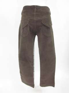 POLO JEANS COMPANY Brown Corduroy Pants Slacks Sz 32  