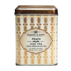 Harney & Sons Fine Teas Peach Iced Tea Grocery & Gourmet Food