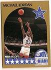 MICHAEL AIR JORDAN 1990/1991 90/91 NBA HOOPS ALL STAR CARD # 5 CHICAGO 